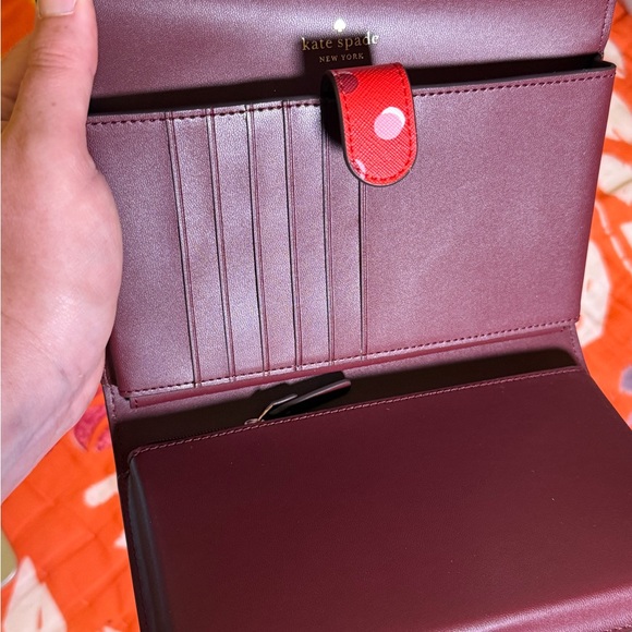 Kate Spade NWT Laurel Way Fiesta Dot Cross Body Phone Bag - Picture 7 of 12